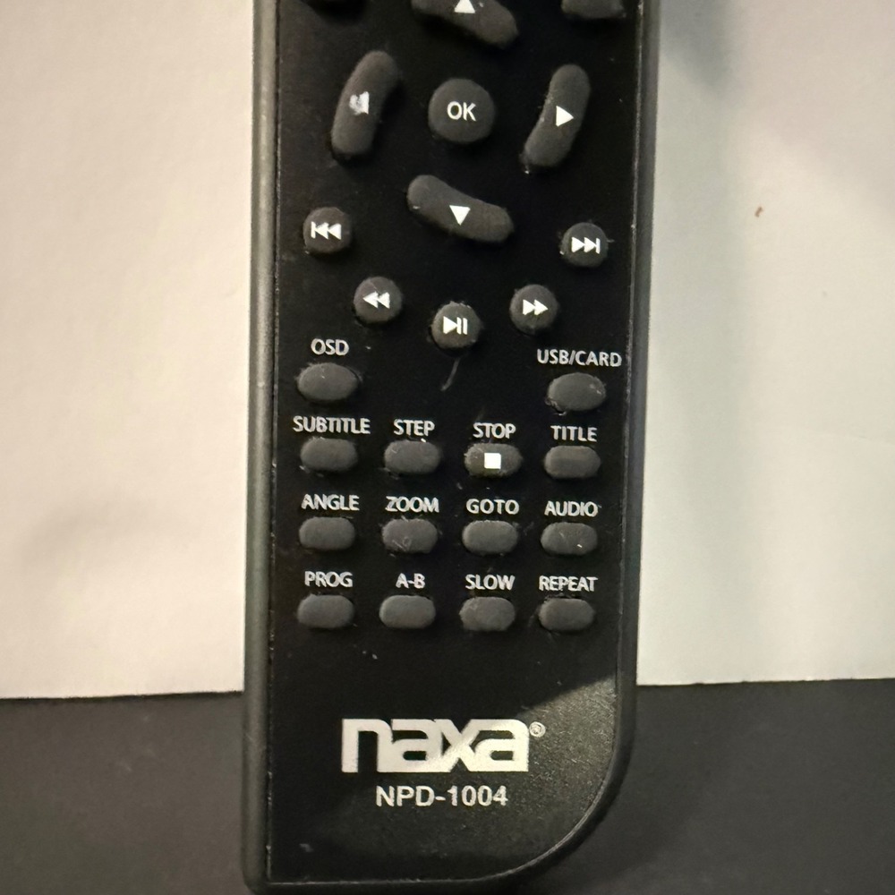 Naxa NPD 1004 Remote Control Tested & Working - Picture 2 of 6